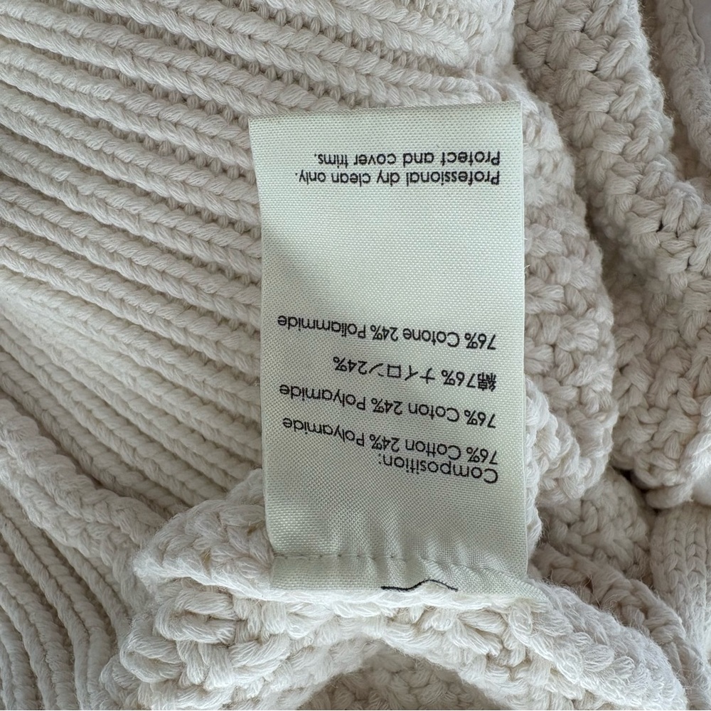 3.1 Phillip Lim Women's Cream Knit Sweater - Picture 12 of 14